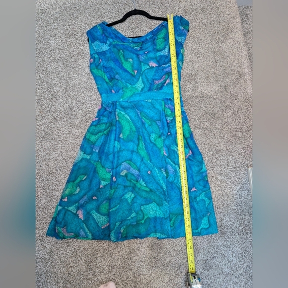 Vintage 1950s Handmade Silk Dress with Jacket - Picture 9 of 9